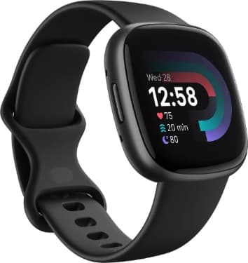 Fitbit Versa 4 - Svart - Original