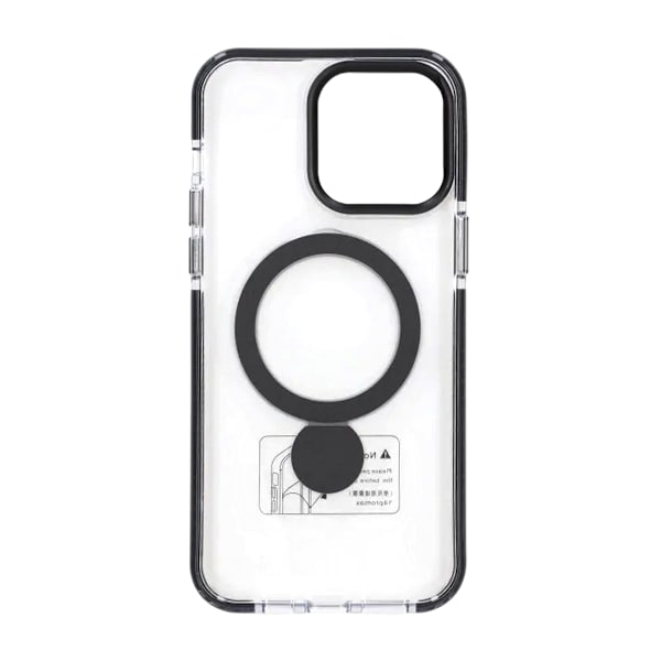 Pindun 360°Rotating Stand Magnetic Case For iPhone 14 Pro Black