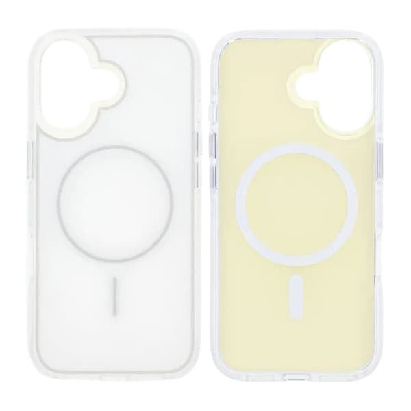 Mobile Case TPU Bumper with Magsafe for iPhone 17 - White