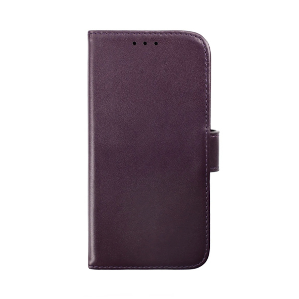 iPhone 14 Pro Max Plånboksfodral Läder Rvelon - Lila