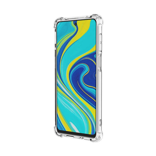 Stöttåligt Mobilskal Redmi Note 9 Pro - Transparent