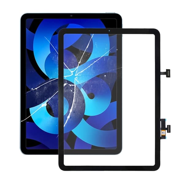 iPad Air 4 5 Glass Screen with Digitizer and OCA - Black