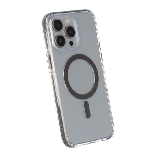 iPhone 15 Pro Max Mobile Case Magnet Double Protection - Gray