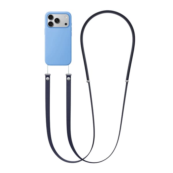 Crossbody Strap for iPhone mobile phone case - Blue