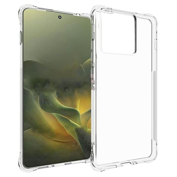 Motorola Edge 70 5G Case Shock Proof TPU Reinforced Corners - Transparent