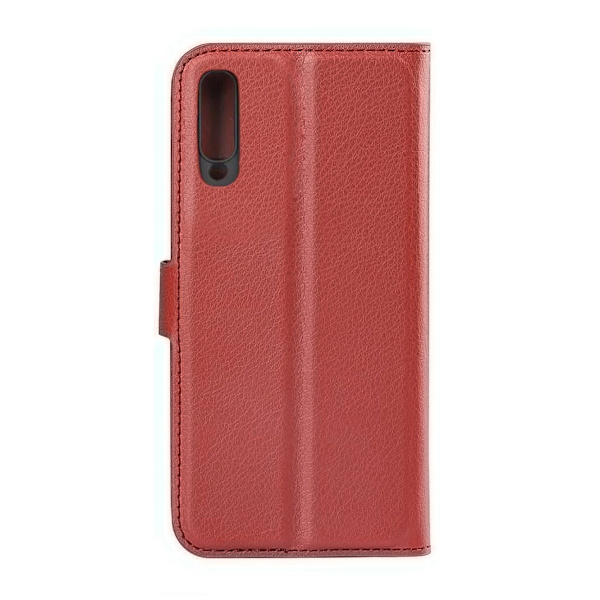 Samsung Galaxy A50s Plånboksfodral med Stativ - Brun