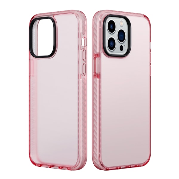 iPhone 13 Pro Max Stöttåligt TPU Mobilskal - Rosa
