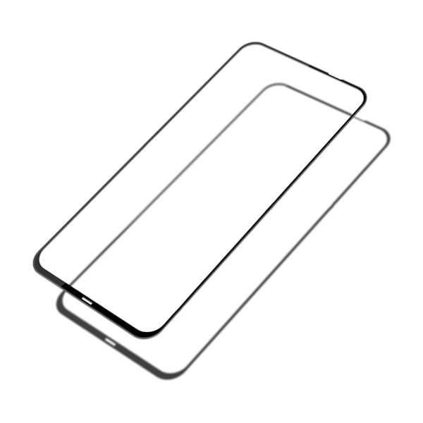 Skärmskydd Huawei P40 Lite - 3D Härdat Glas Svart