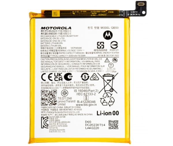 Motorola Ege 40 Neo Battery QM50 Original
