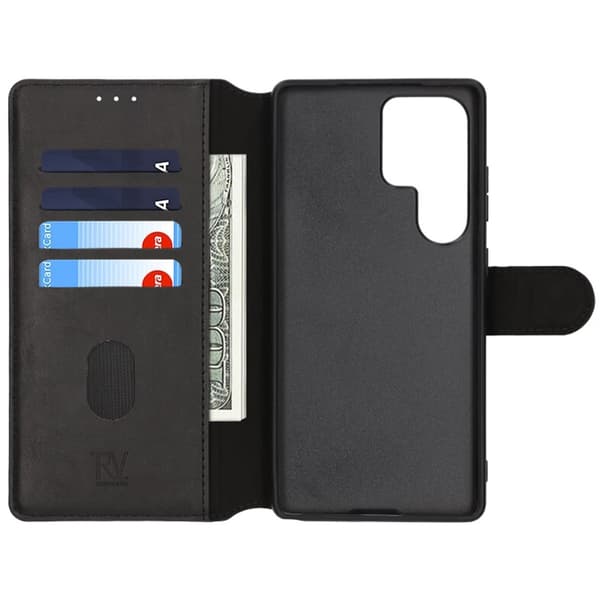Samsung Galaxy S25 Ultra Wallet Case Rvelon - Black