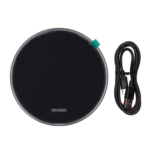 Wireless Charger 15W Aluminum - Black