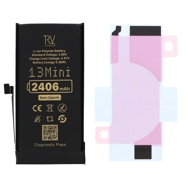 RV Battery iPhone 13 Mini 2406mAh Diagnostic Pass Original