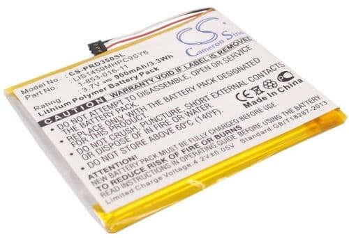 Battery for Sony PRS-350 etc