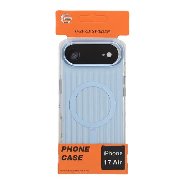 Mobile Case Corrugated Magsafe for iPhone 17 Air - Blue