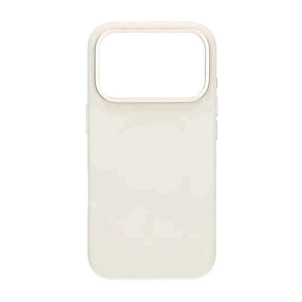 Mobile Case Silicone Magsafe and Stand iPhone 17 Pro Max - White