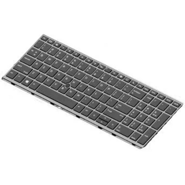HP SPS-KYBD BL PVCY 15W -DEN