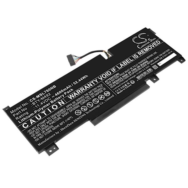 Battery for MSI Pulse GL76 11UDK mfl