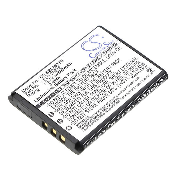 Battery for SLB-0837B replacement battery
