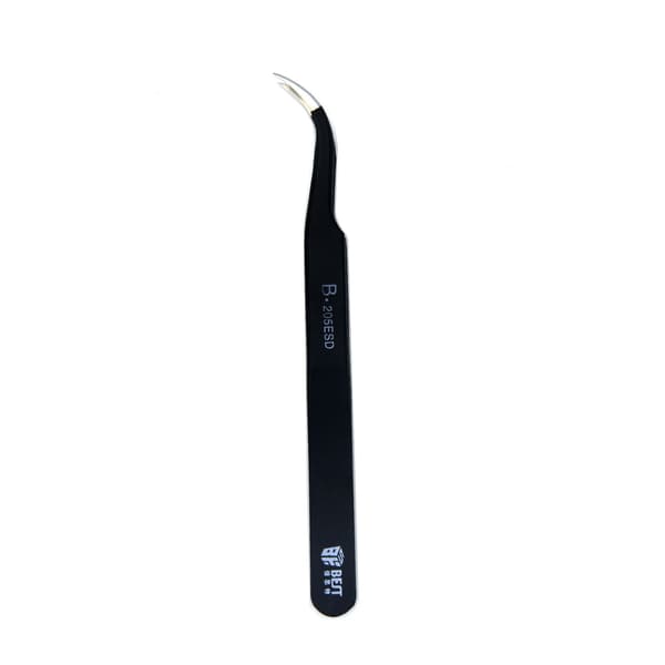 Pincett Antistatisk BST-205ESD Böjd