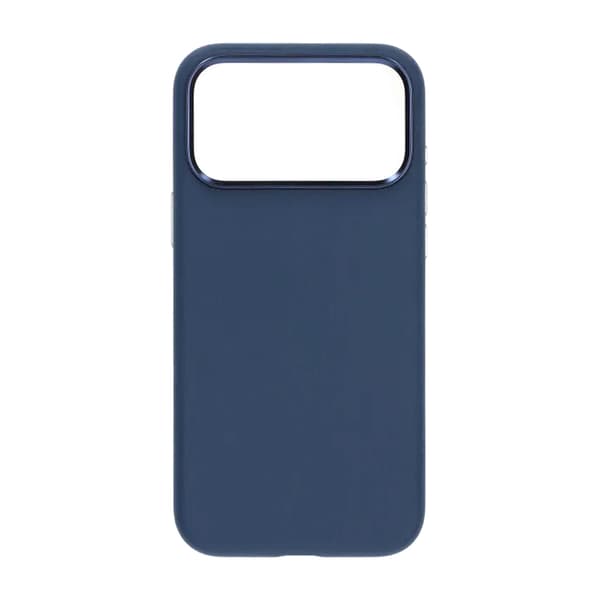 Mobile Case for iPhone 17 Pro Max - Camera Protection Blue PU Leather