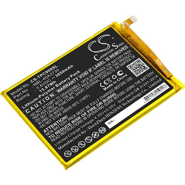 Battery for Neffos C9 etc