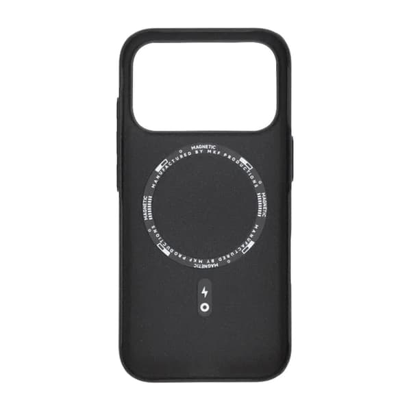 Korrugerat Skal med Magsafe för iPhone 17 Pro - Svart