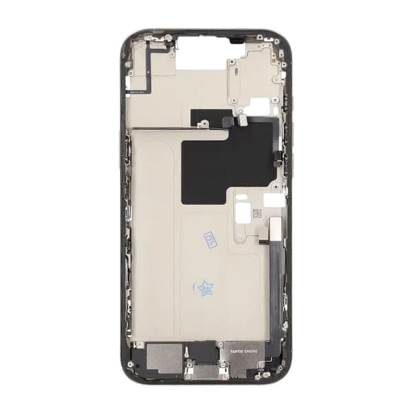 Middle Frame with Small Parts for iPhone 16 Pro Max - Natural Titanium OEM