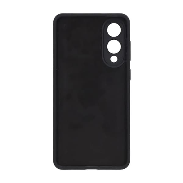 Silicone Phone Case for Samsung Galaxy S25 Edge - Black