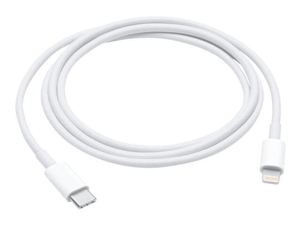 Original Apple Lightning-kabel till USB-C - 1m Svart