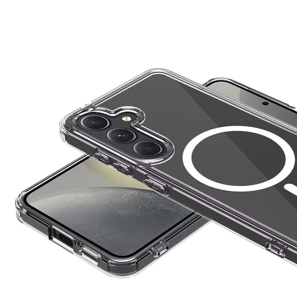 Rvelon Magsafe Case for Samsung Galaxy S24 FE - Transparent