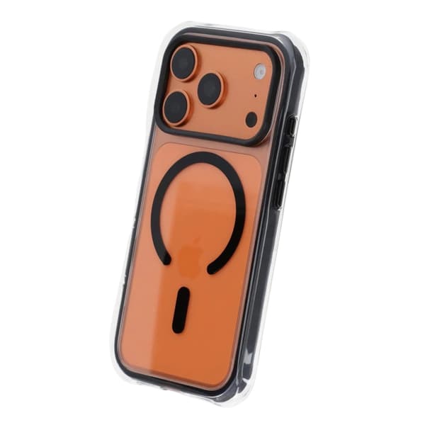 Stötsäkert Airbag Mobilskal för iPhone 17 Pro och 18 Pro - Svart