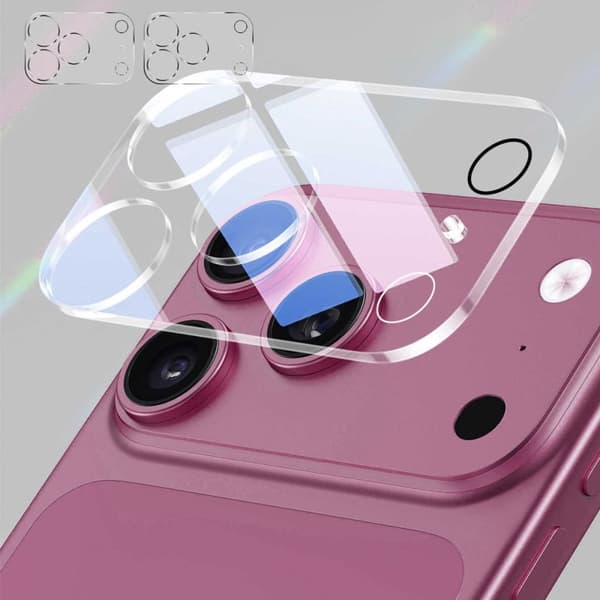 HAT PRINCE iPhone 18 Pro Camera Lens Protector 2-Pack - Transparent