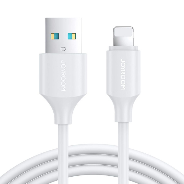 Joyroom USB-A to Lightning Cable 2.4A, 2m - White
