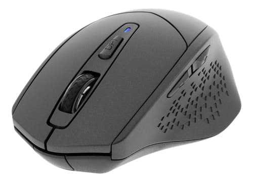 DELTACO Silent Bluetooth Mouse, 800-1600 DPI - Dark Gray