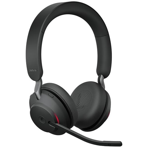 Original Jabra Evolve2 65 MS Stereo Wireless On-ear Headset - Svart