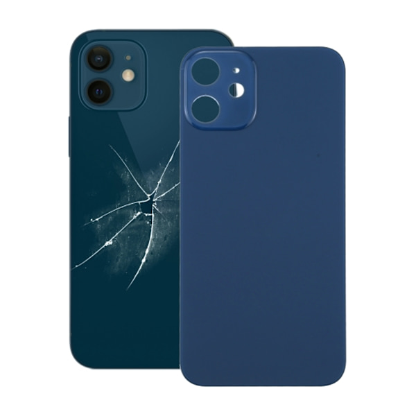 iPhone 12 Mini Back Cover OEM Blue-Big Camera Hole Size