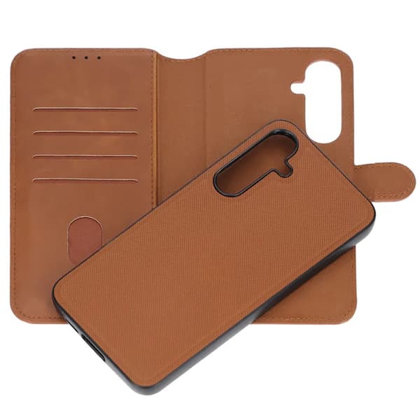 Samsung Galaxy A35 Wallet Case Magnet Rvelon - Brown