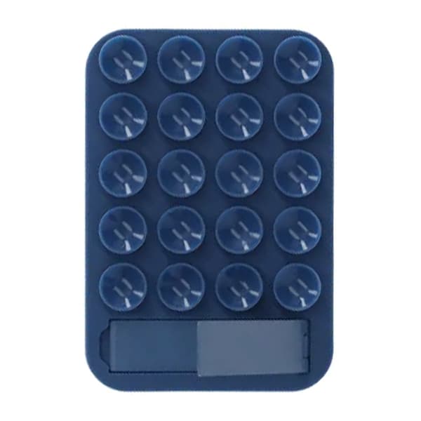 MagSafe Silicone Suction Cup Stand Phone Mount Dark Blue