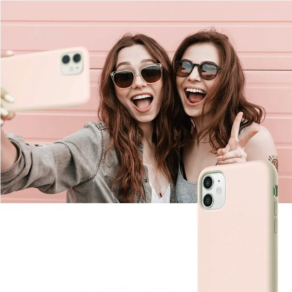 iPhone 11 Silikonskal Rvelon - Beige