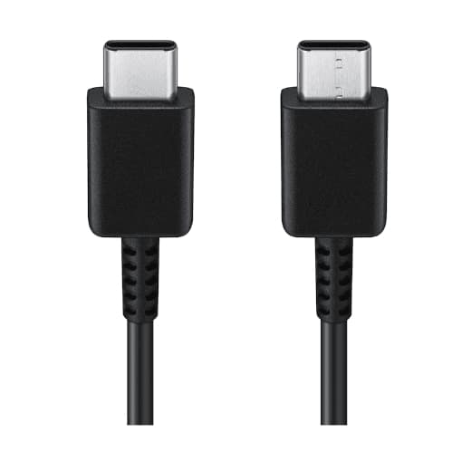 Original Samsung USB-C till USB-C kabel 3A - 1,8 M - Svart Svart