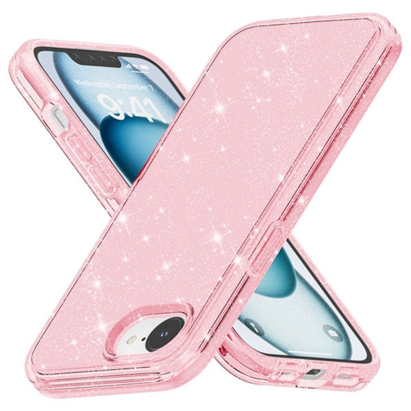 iPhone 17e/16e Glitter Case - Pink