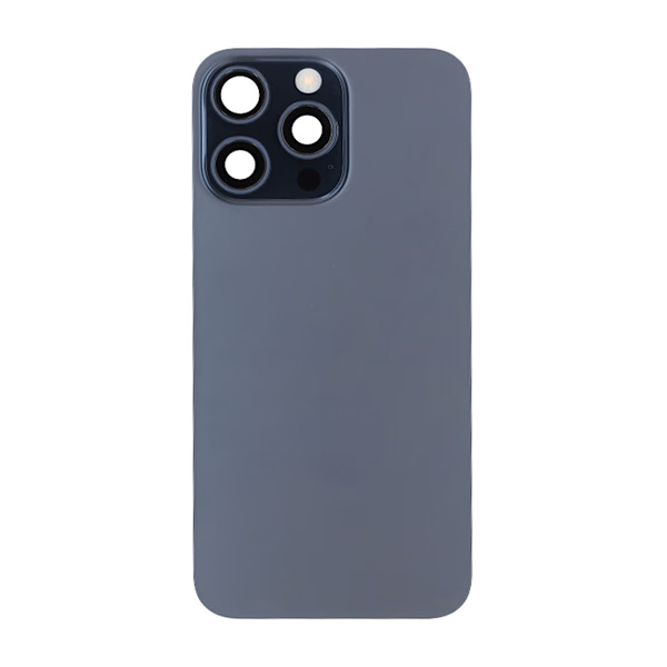 iPhone 15 Pro Max Back Glass Complete OEM - Titanium Blue
