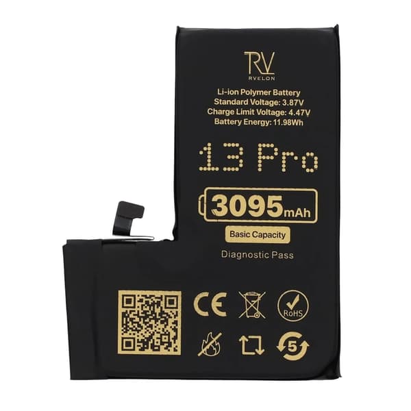 RV Battery iPhone 13 Pro 3095mAh Diagnostic Pass Original