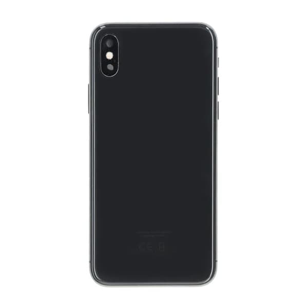 iPhone X Back Cover Complete OEM Black With Small Parts