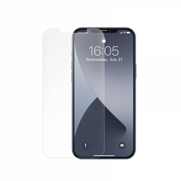 Baseus Skärmskydd Härdat Glas iPhone 12 Pro Max - 2-pack