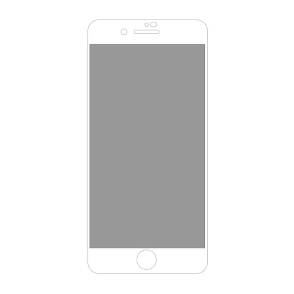iPhone 7/8/SE 2020  High aluminum silk screen privacy tempered  Glass White Bulk