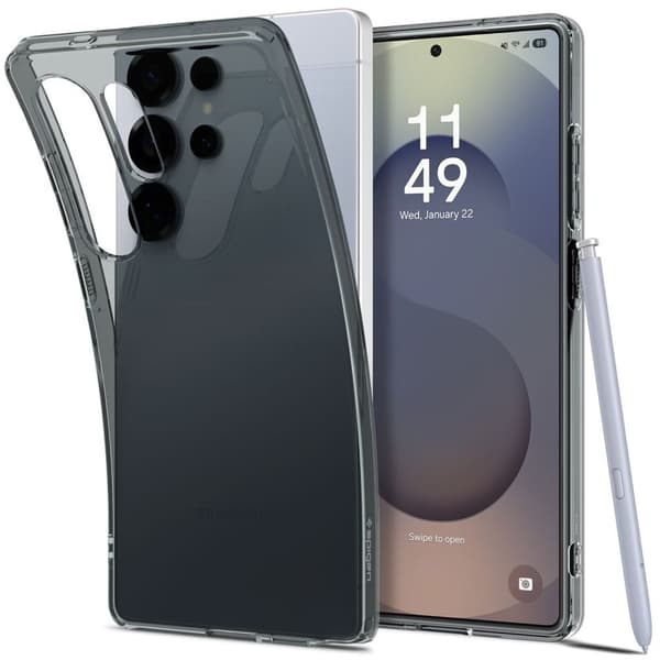 Spigen Liquid Crystal Case for Samsung Galaxy S25 Ultra - Transparent