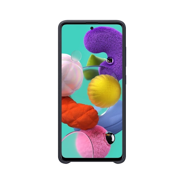 Samsung A52 Silikonskal - Svart
