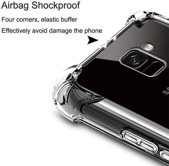 Stöttåligt Skal Samsung Galaxy A6 Plus 2018 - Transparent