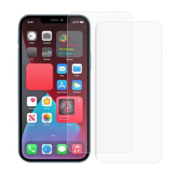 iPhone 13 Pro, iPhone 13 skärmskydd i härdat glas Svart